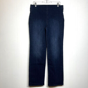 NYDJ Women's Straight Leg Jeans - Midnight Indigo